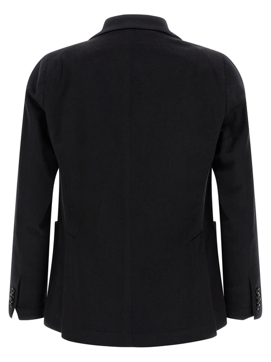 Tagliatore Black Cashmere Blazer
