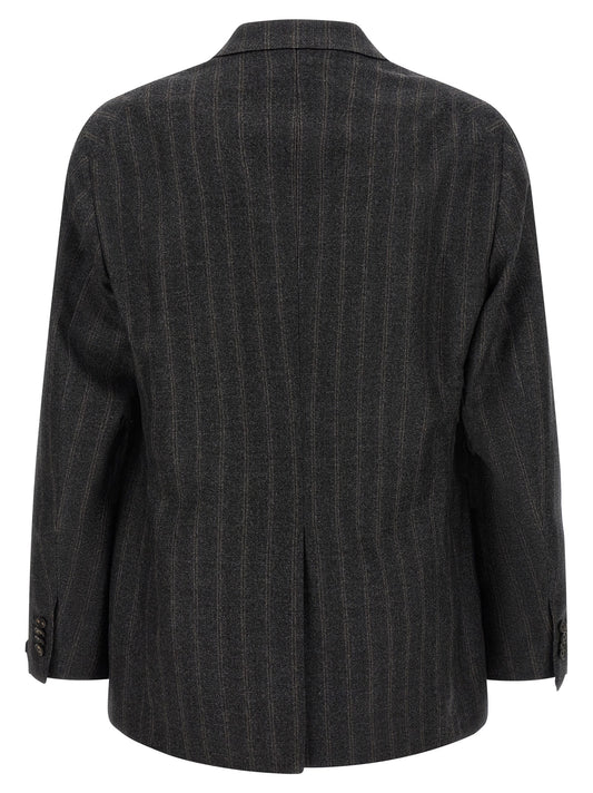 Tagliatore Gray Virgin Wool Two-Piece Suit