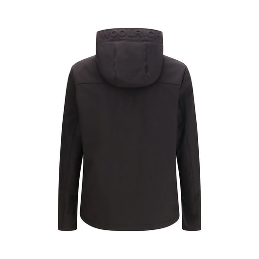Woolrich Black Polyester Shell Jacket
