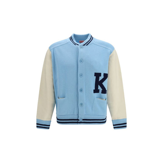 Kenzo Blue Wool Oves Aries Bomber
