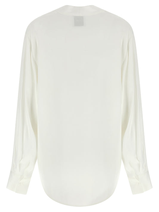 NUDE White Viscose Blouse