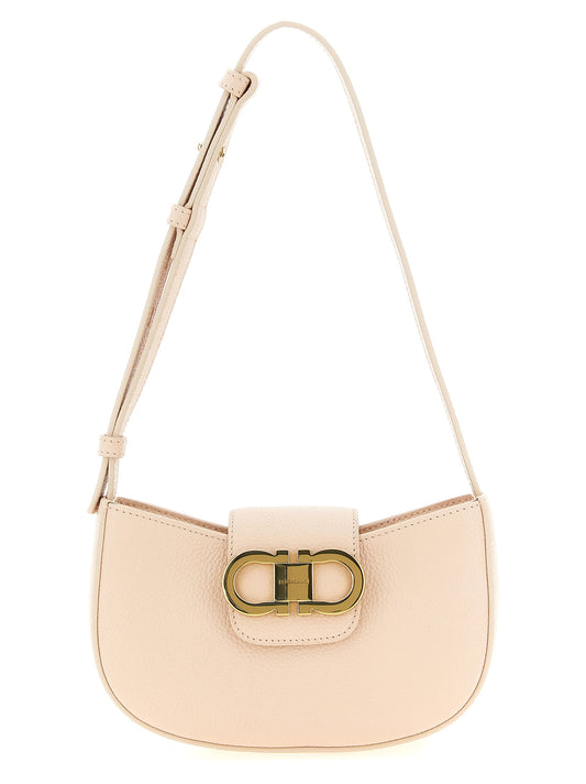 Ferragamo Multicolor Calfskin Shoulder Bag