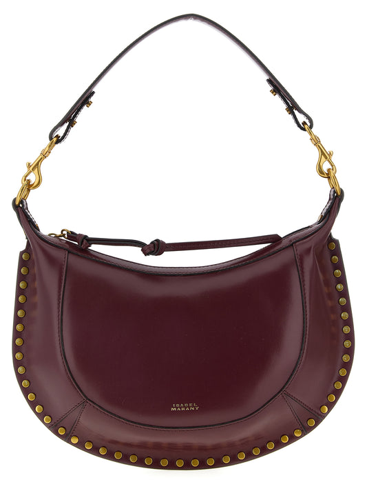 Isabel Marant Bordeaux Calfskin Shoulder Bag