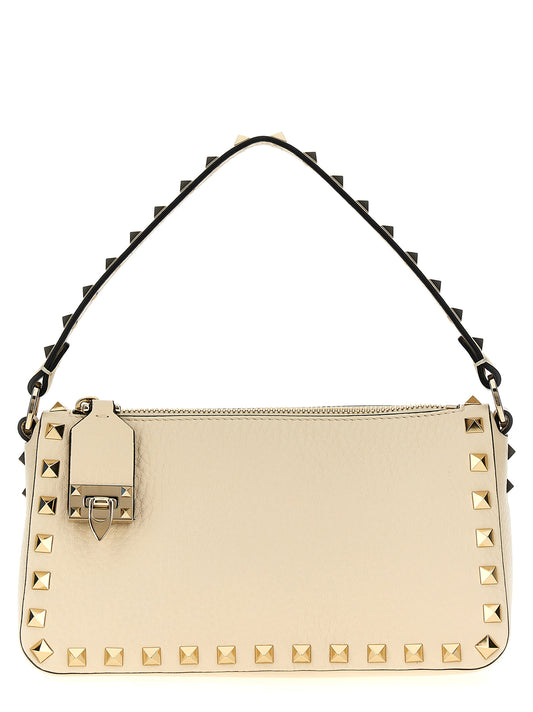 Valentino Garavani White Calfskin Shoulder Bag