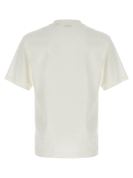 Burberry White Cotton T-Shirt