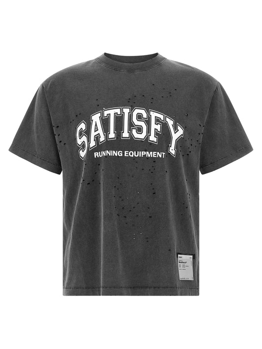 SATISFY Black Organic Cotton T-Shirt
