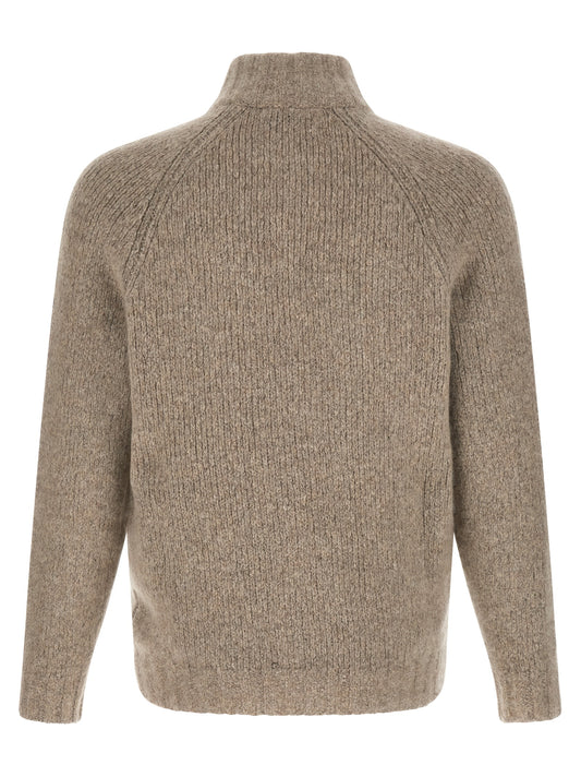 Brunello Cucinelli Beige Cashmere Cardigan