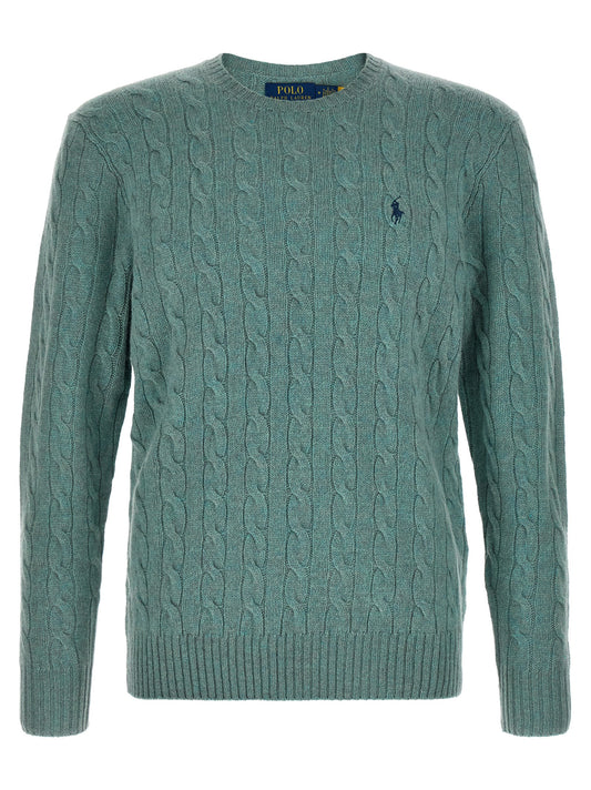 Polo Ralph Lauren Bicolor Wool Cardigan