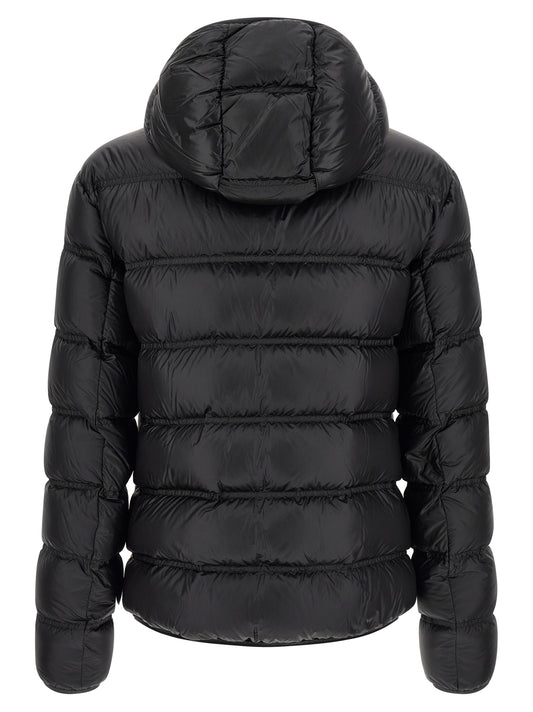 Moncler Black Polyamide Full-Length Jacket