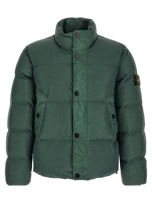 Stone Island Bicolor Polyamide Full-Length Jacket