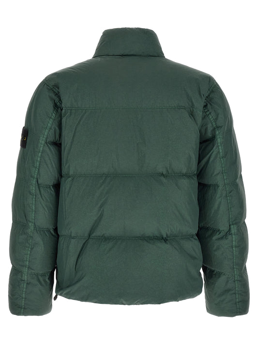 Stone Island Bicolor Polyamide Full-Length Jacket