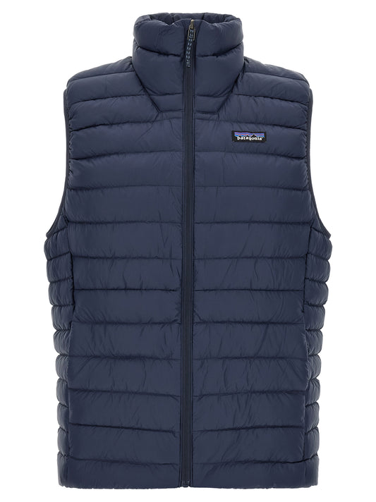 PATAGONIA Blue Nylon Sleeveless Jacket