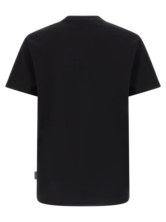 Philipp Plein Black Cotton T-Shirt