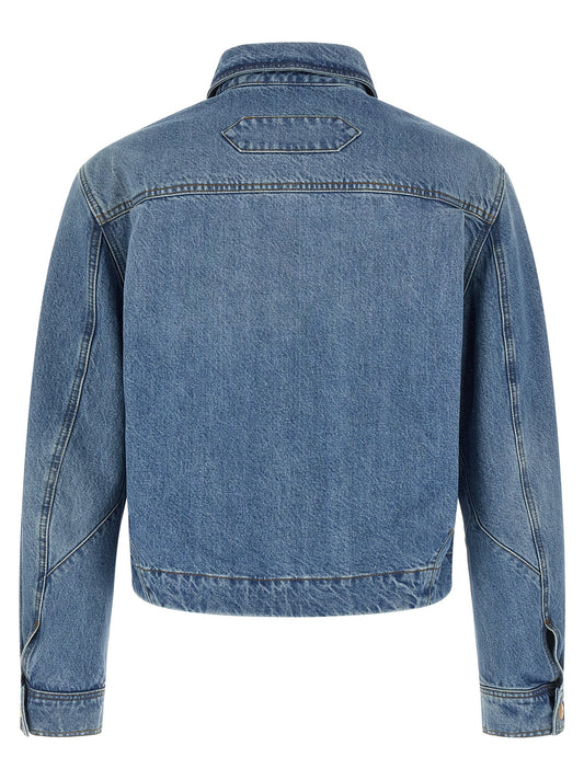 Jacquemus Blue Cotton Denim Jacket