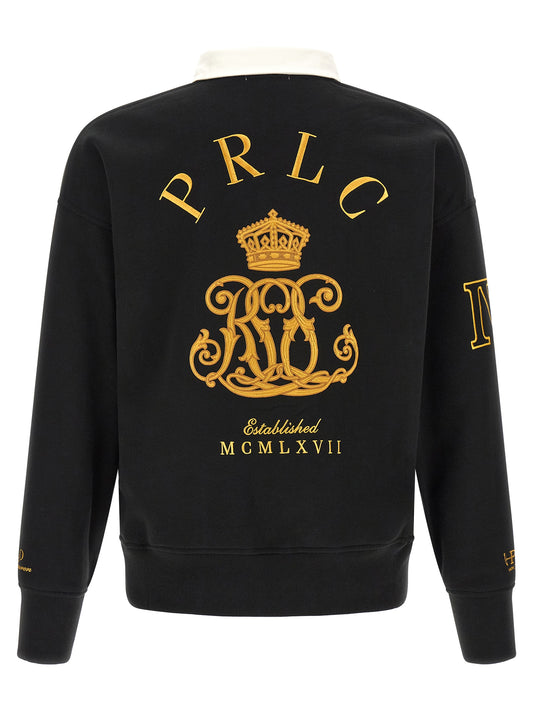 Polo Ralph Lauren Black Cotton Polo Shirt