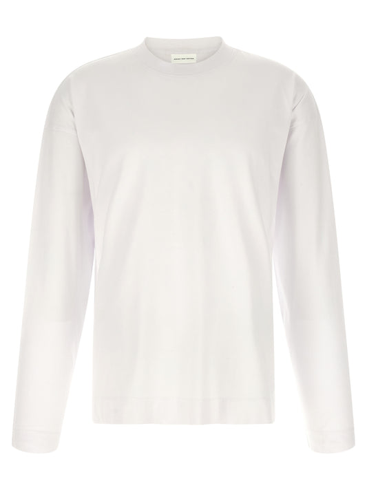 Dries Van Noten White Cotton T-Shirt