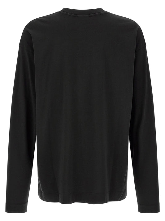 Dries Van Noten Black Cotton T-Shirt