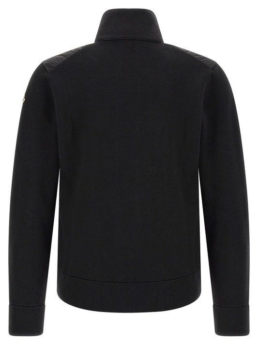 Moncler Black Polyamide Cardigan