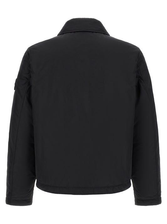 Stone Island Black Polyester Jacket