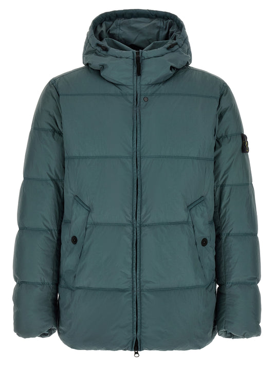 Stone Island Bicolor Polyamide Full-Length Jacket