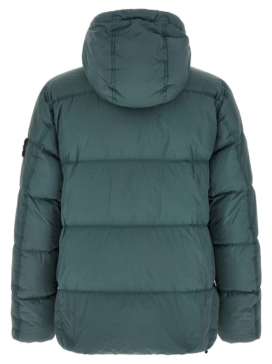 Stone Island Bicolor Polyamide Full-Length Jacket