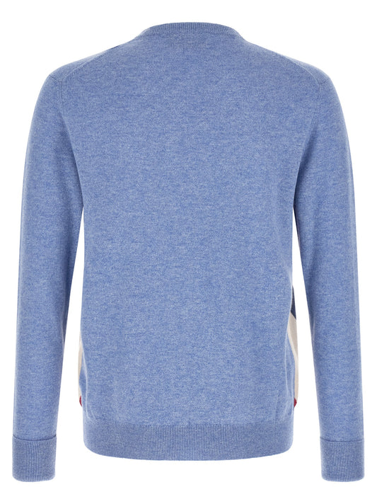 Ballantyne Blue Cashmere Cardigan