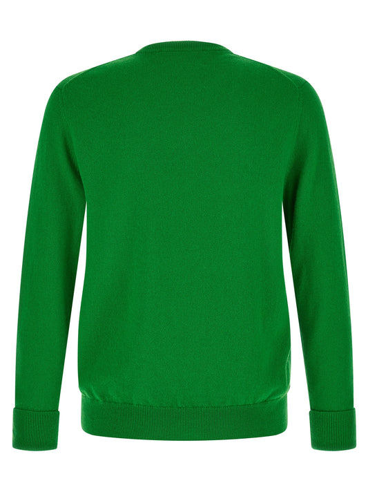 Ballantyne Bicolor Cashmere Cardigan
