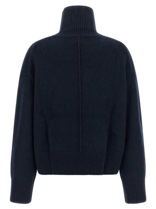 Loulou De Saison Blue Cashmere Cardigan
