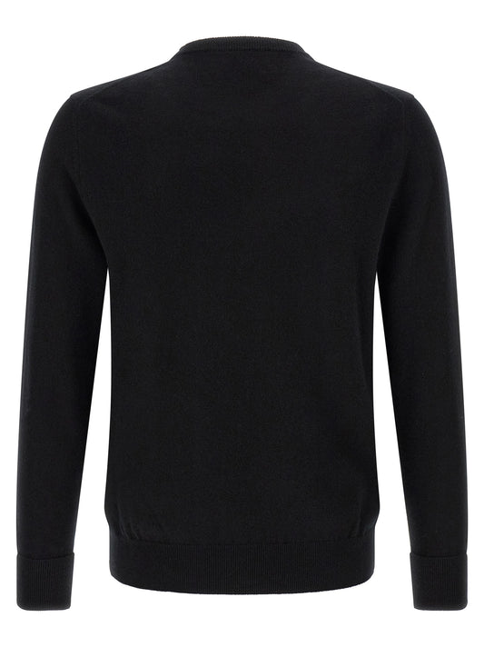 Ballantyne Black Cashmere Cardigan