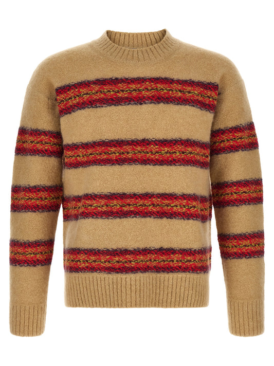 Dries Van Noten Beige Wool Cardigan
