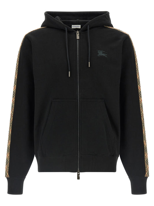 Burberry Black Cotton Sweatshirt