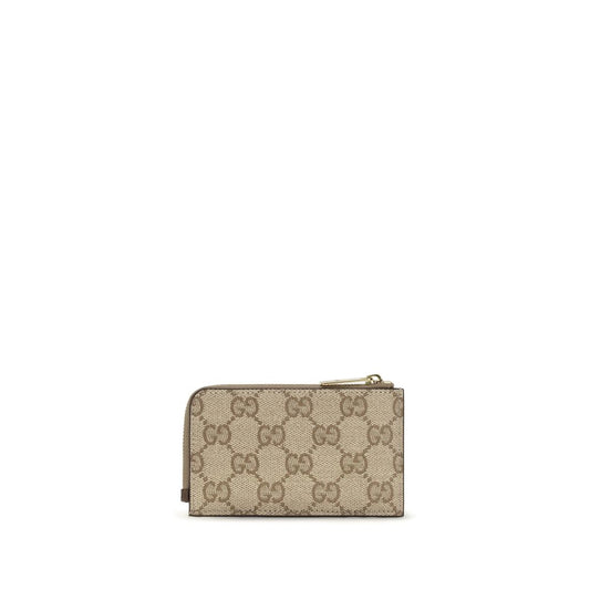 Gucci Beige Cotton Wallet