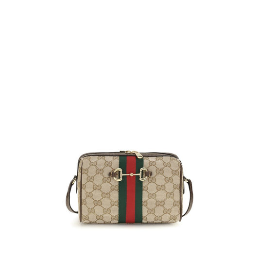 Gucci Beige Fabric Shoulder Bag