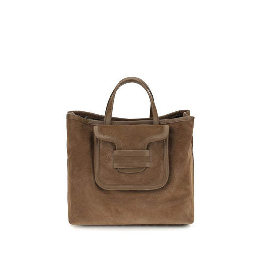 Pierre Hardy Brown Suede Leather Shoulder Bag