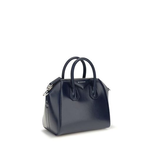 Givenchy Blue Calf Leather Bos Taurus Handbag