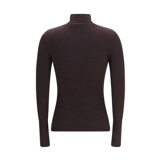 Wolford Brown Wool Oves Aries Turtleneck
