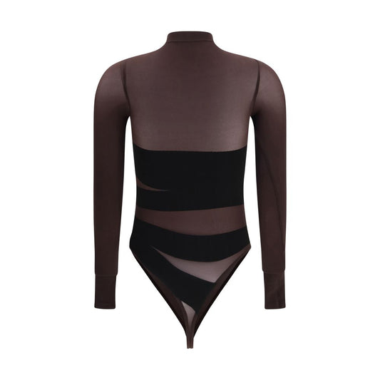 Wolford Brown Polyamide Bodysuit