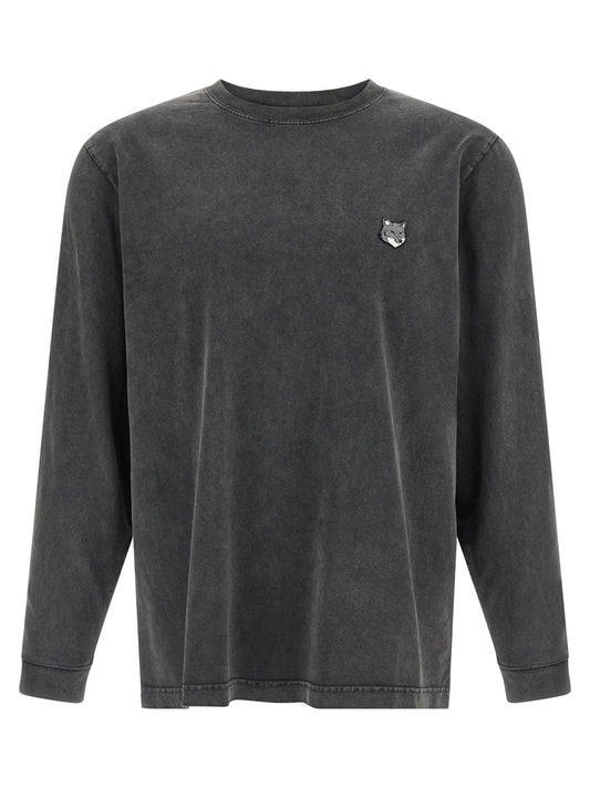 Maison Kitsuné Black Organic Cotton T-Shirt