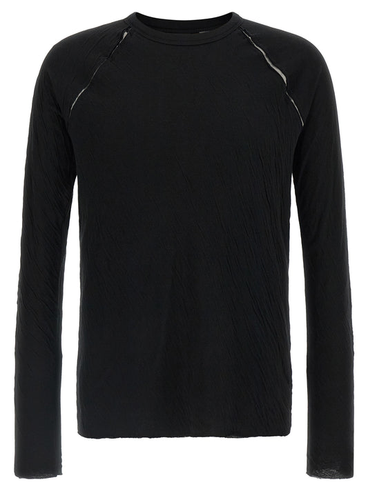 Thom Krom Black Cotton T-Shirt