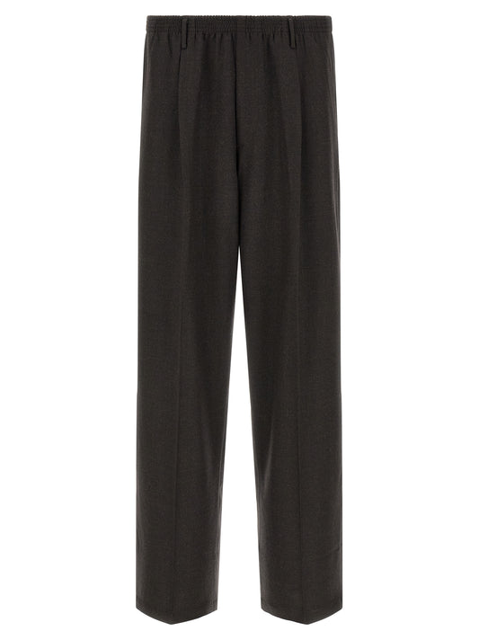 CELLAR DOOR Brown Virgin Wool Dress Pants
