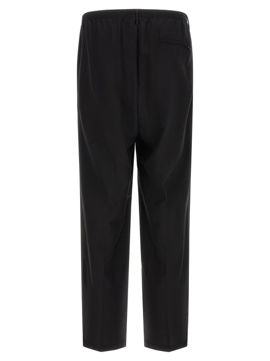 CELLAR DOOR Black Virgin Wool Dress Pants