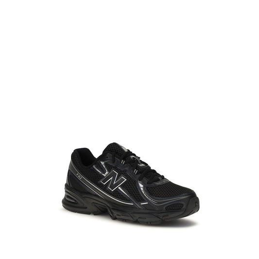 New Balance Black Polyamide Athletic Sneakers