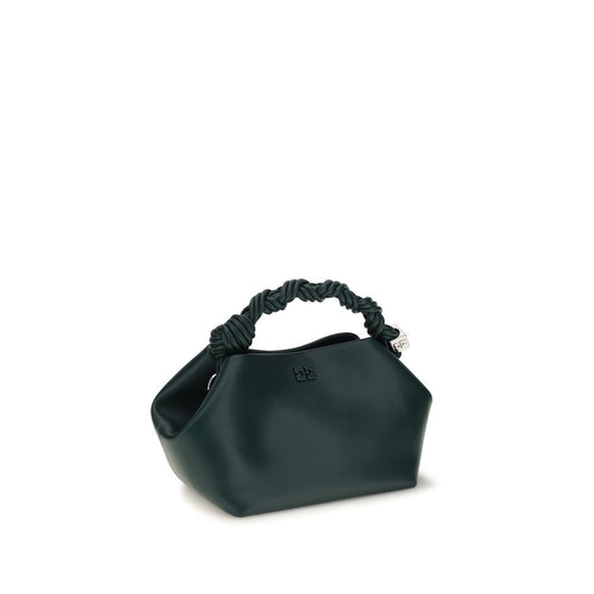 Ganni Bicolor Recycled Leather Shoulder Bag