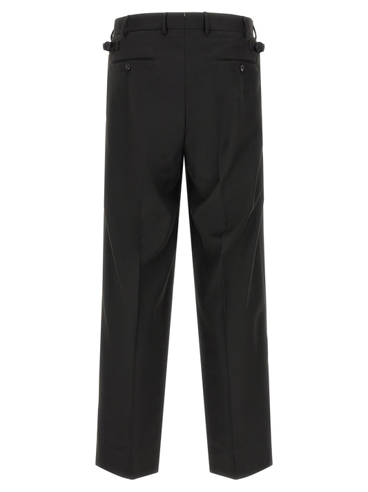 CELLAR DOOR Black Polyester Casual Pants
