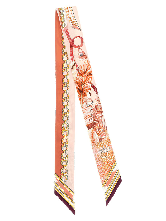 Ferragamo Multicolor Silk Foulard