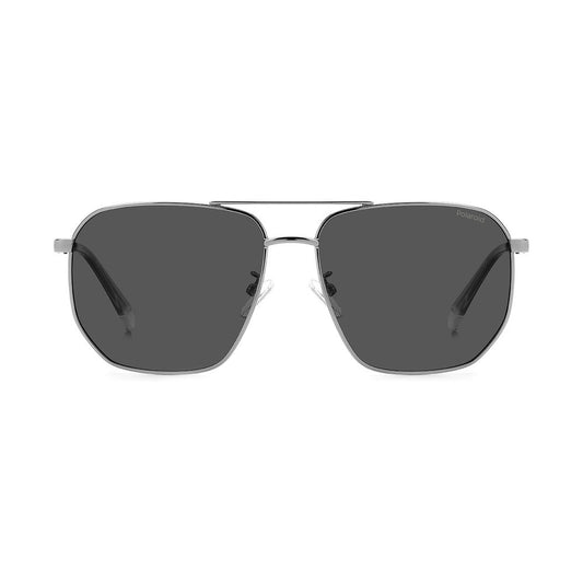 Polaroid Gray Metal Sunglasses