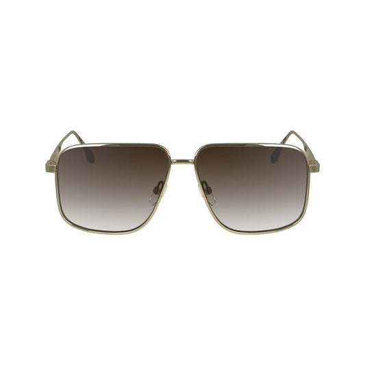 Victoria Beckham Gold Metal Sunglasses