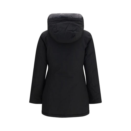 Woolrich Black Cotton Parka