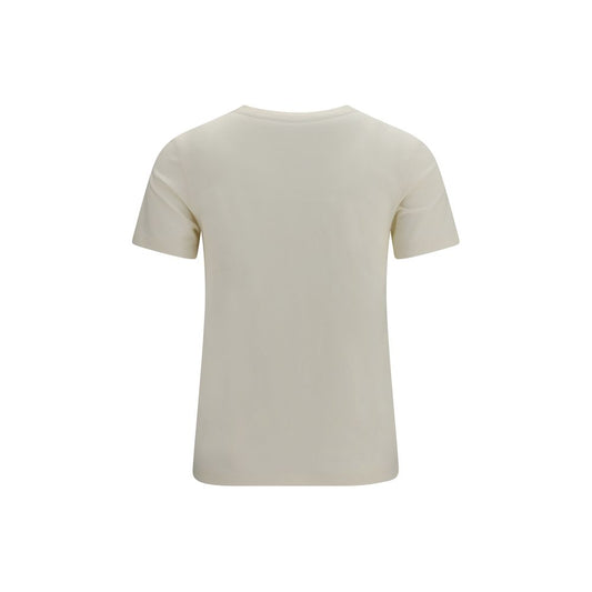 Maison Kitsuné Beige Cotton T-Shirt