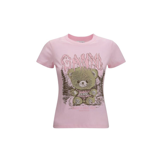 Ganni Multicolor Cotton Sweatshirt